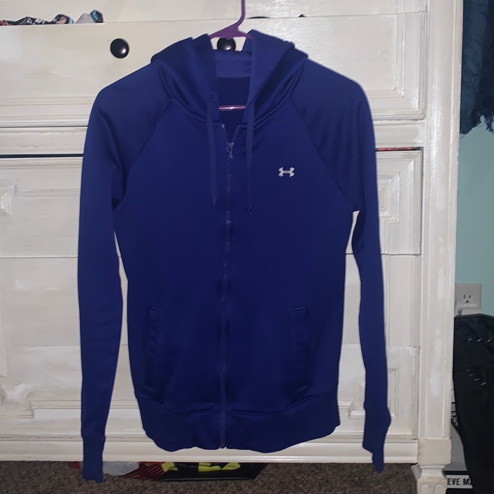 Blue Under Armour Zip up
